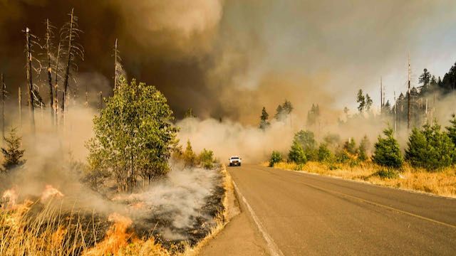 Climate change increases the risk of wildfires