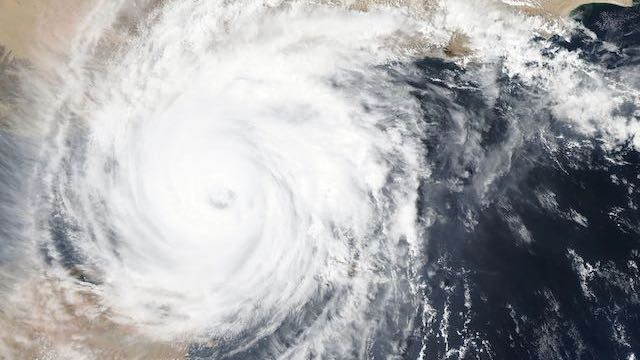 Climate change is probably increasing the intensity of tropical cyclones